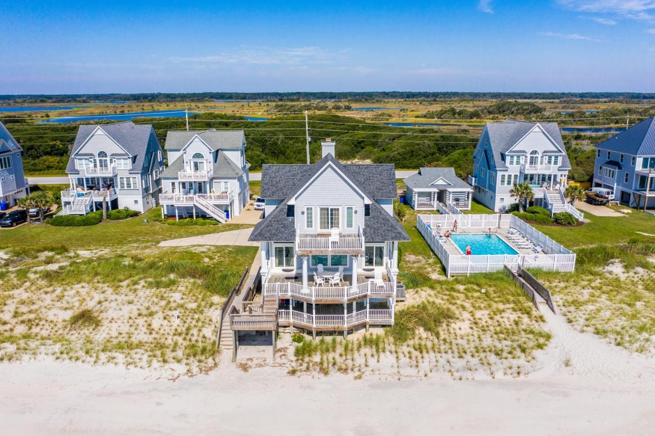 4194 Island Drive - Oceanfront, Community Pool Villa North Topsail Beach Eksteriør billede